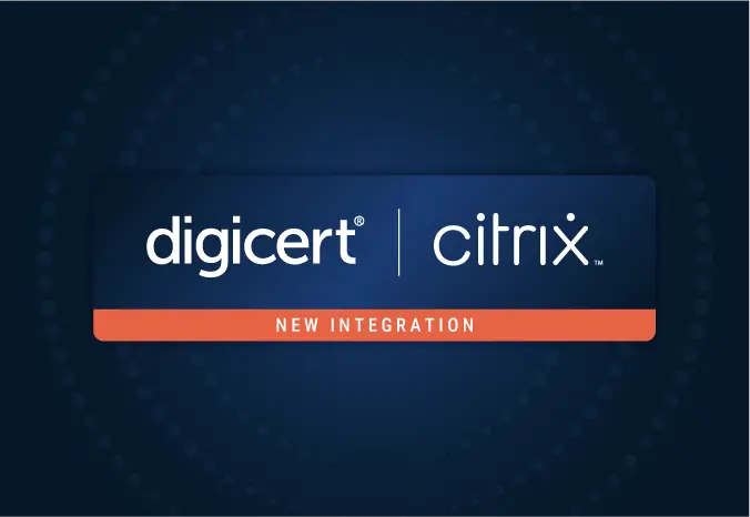 DigiCert Citrix PR Hero