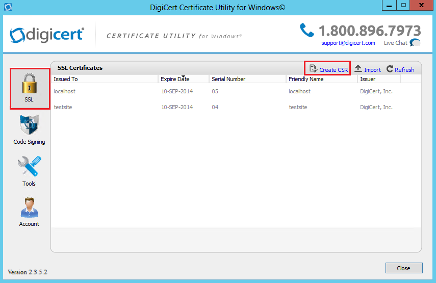 Csr Creation Digicert Utility Microsoft Server - how to use roblox utility service