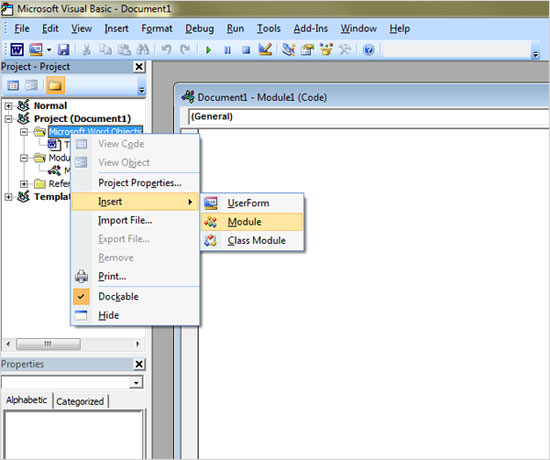 install visual basic for applications