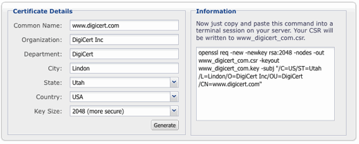 digicert openssl tool