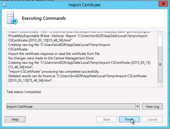 lync for mac install certificate